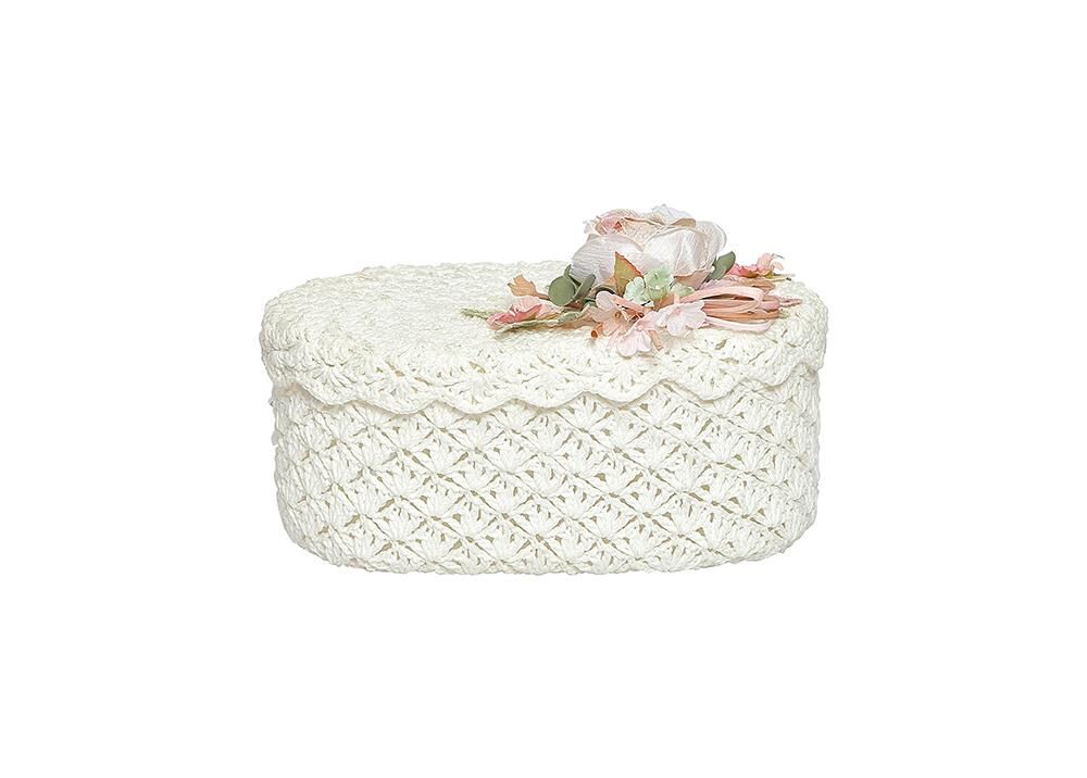 C15-193A-1-E ROSE DREAM  BOX WHITE 30x20x12cm