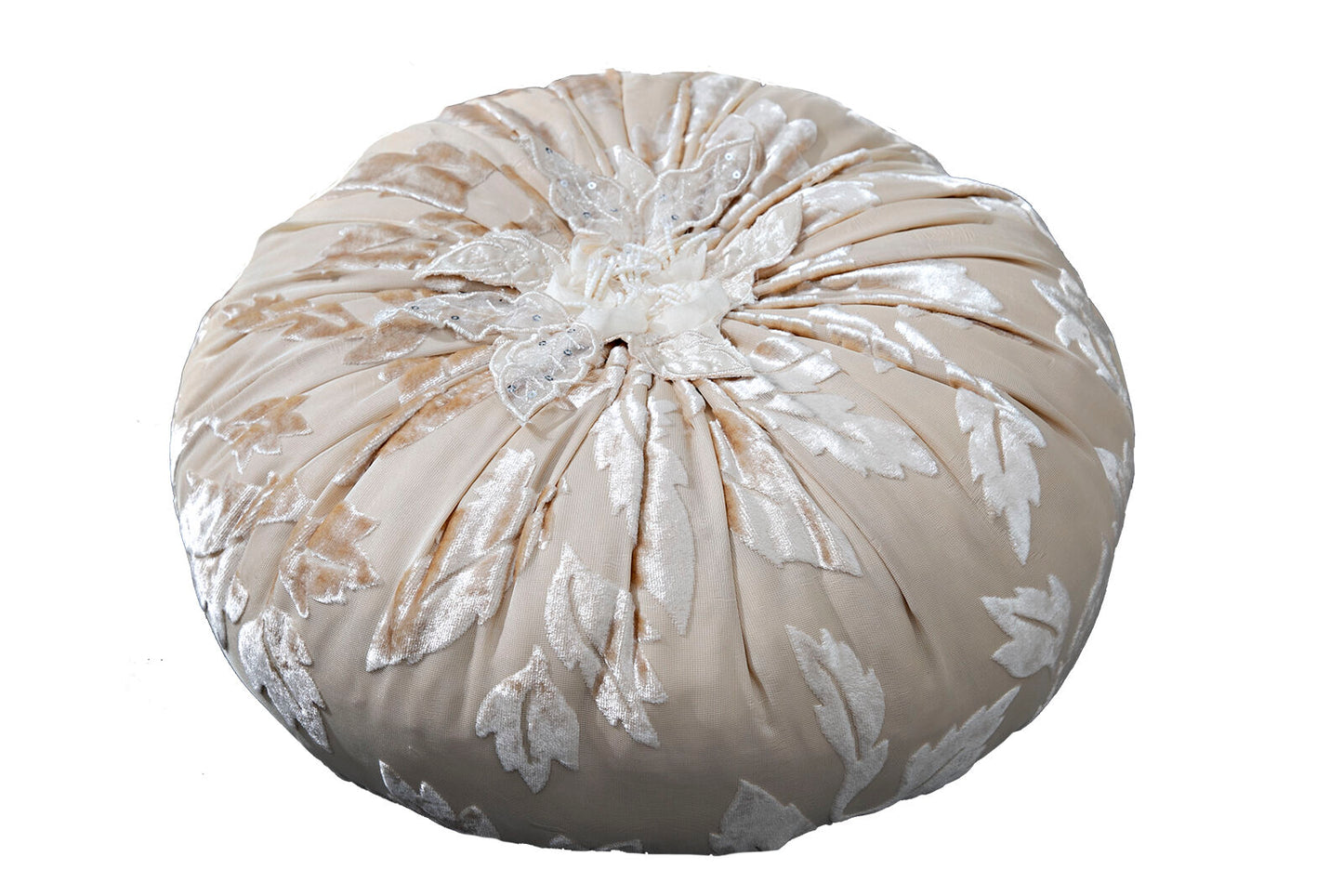 NOSSA ROUND PILLOW BEIGE 50cm