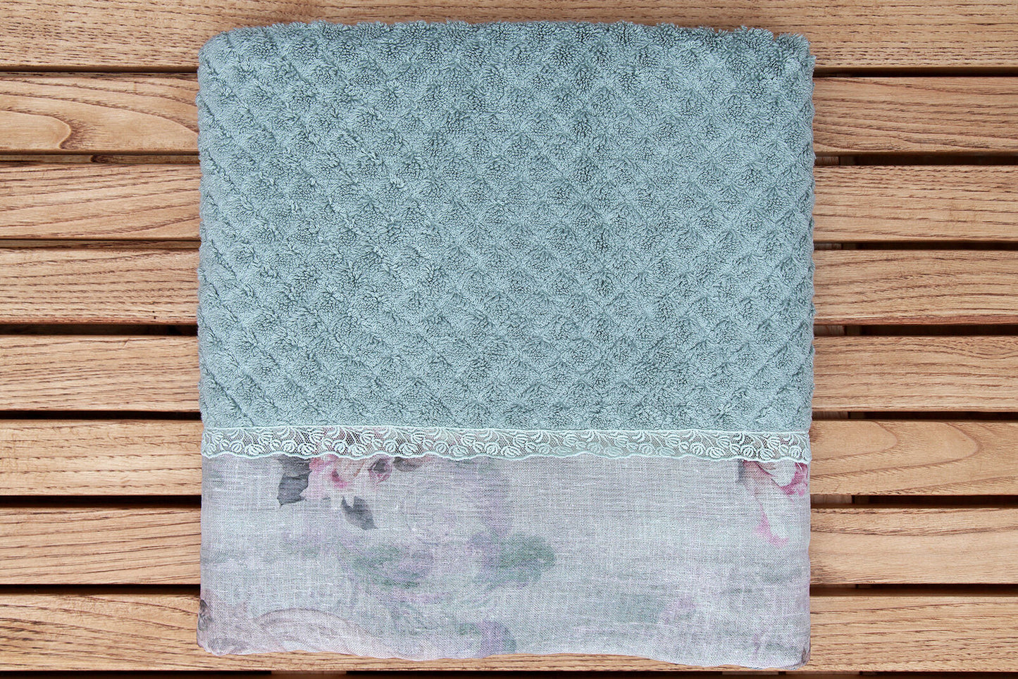 RONATA TOWEL GREEN 70x140cm